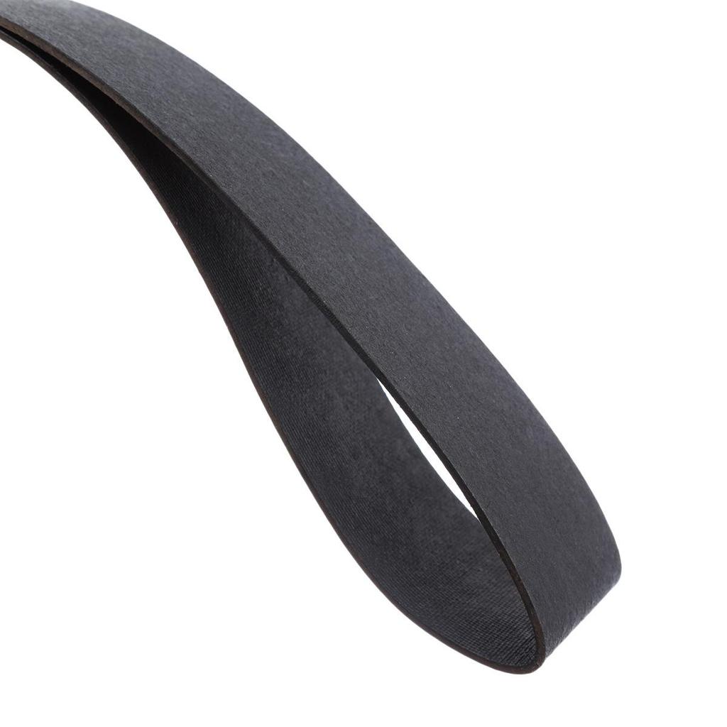 Sleek Black Leather & Antique Wood Racket with Retro Thick Handle - Double Leather for Men and Women