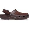 Crocs Yukon Vista II Clog Sandals for Men, Espresso/Mushroom, Size 27.0 cm