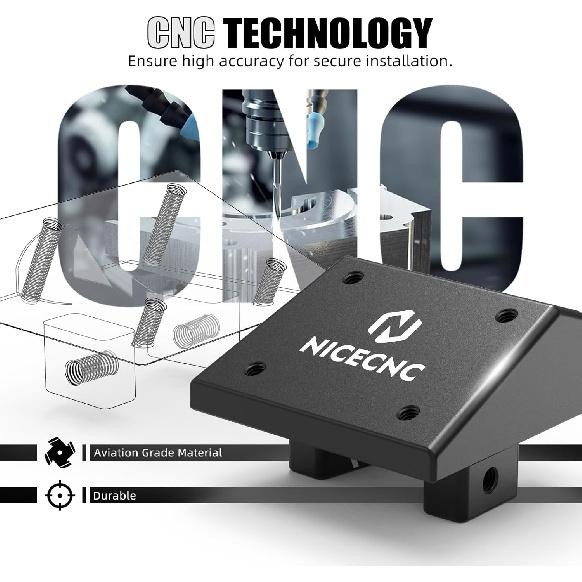 NICECNC Aluminum GPS Support Bracket GPS Holder Stand GPS Mount Compatible with 390 Adventure 2020-2024, 790/890 Adventure R/S/Rally 2019-2022,
