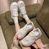 Mode 2024 Neue Damen Weiße Sneaker Mode Sommer Laufschuhe Dame PCasual Schnürschuhe Mode Zapatillas Mujer Plateauschuhe 35-40
