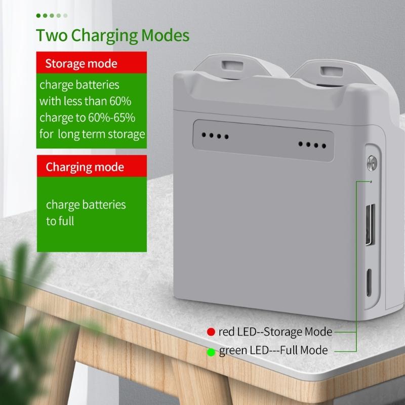 Portable Fast Charging Station for Drones Batteries Charger,Intelligent Charger Protections Better Heat Dissipation