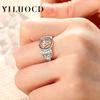 Thai CopperCeltic Knot Ring for Women Sparkling Zirconia Witch Knot Rings Original Jewelry Gifts for Couples