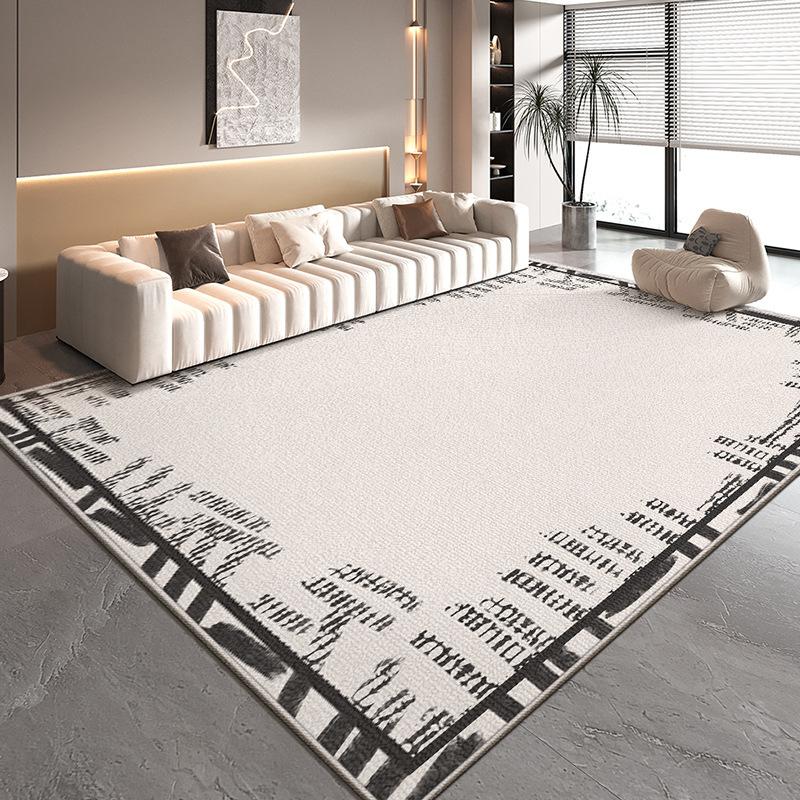 Lätt Lyx Vardagsrumsmatta Stor Yta Golvmatta High-end Sovrum Sängmatta