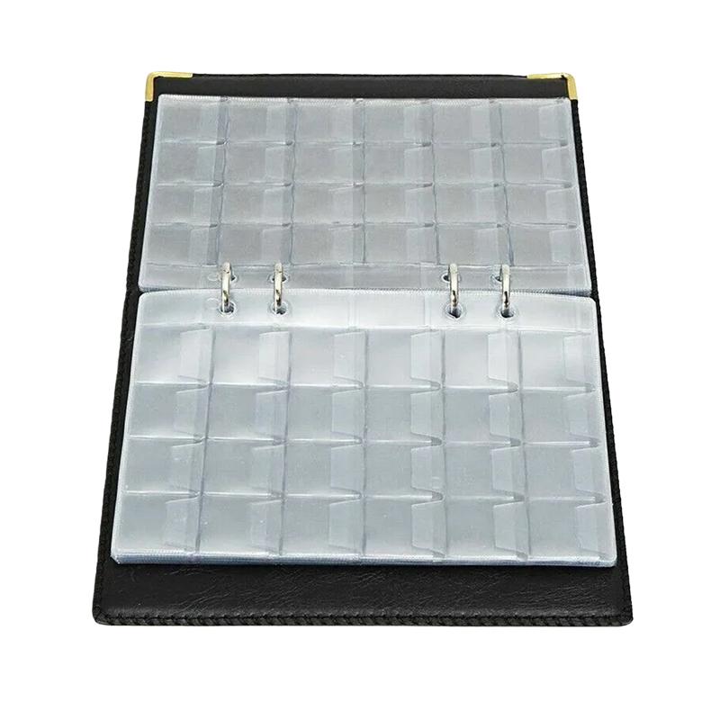 20 Pages Coin Collection Holder PVC Album Penny Collecting Book Commemorative Coin Organizer Storage Binder Gift for Collectors