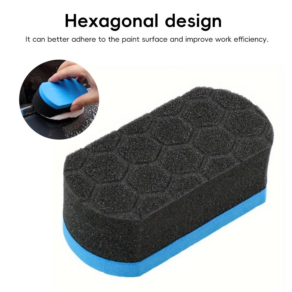 1PC EVA Car Wax Sponge Multi-Purpose Auto Detailing Polishing Sponge Car Cleaning Supplies Car Detailing Tools