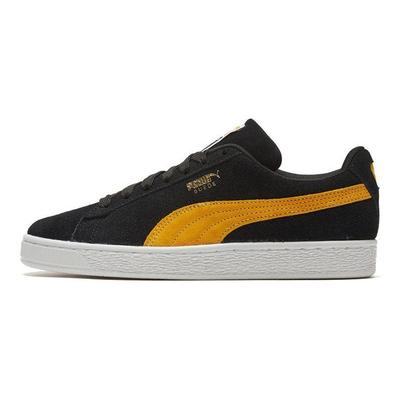 Suede Classic Sports Low-Top Sneakers Unisex Sneakers Black Gold 365347-85