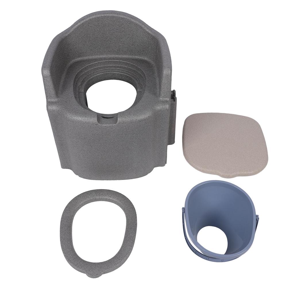 EPP Toilet Chair Bathroom Squatting Toilet Multifunctional Commode Shower Chair with Hollow Bucket F