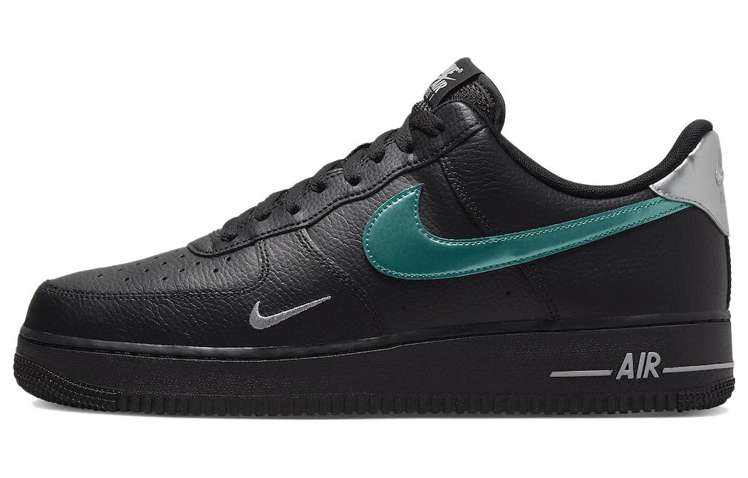 

Nike Air Force 1 07 Low Black Blue Lightning FD0654-001 45