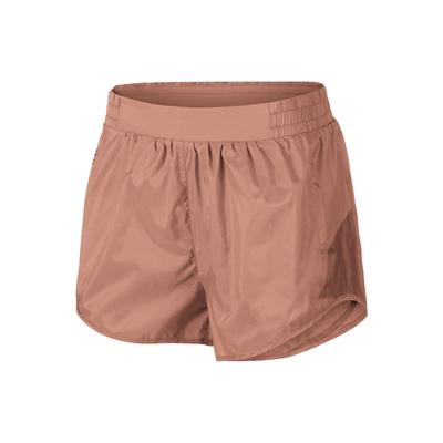 Shorts de Yoga Fitness de Pierna Recta de Color Sólido para Mujer Rosa AQ5646-605