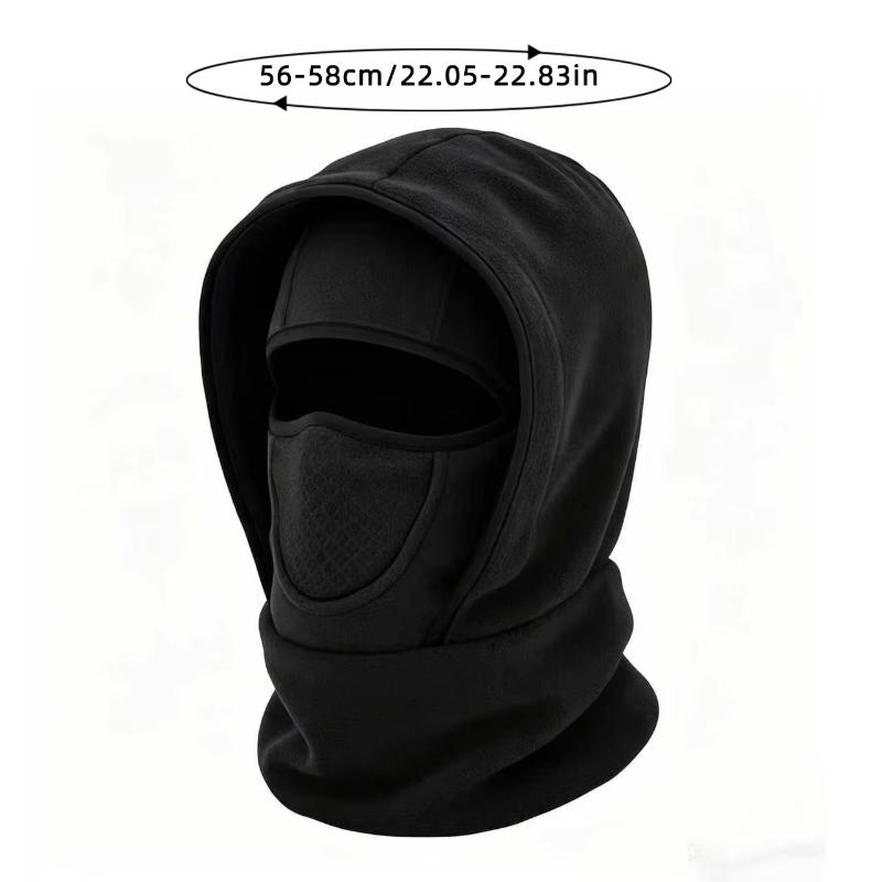 New Winter Hat Keep Warm Double-Layer Thickned Fleece Hats Windproof Outdoor Riding Sets Cycling Hat Women Men
