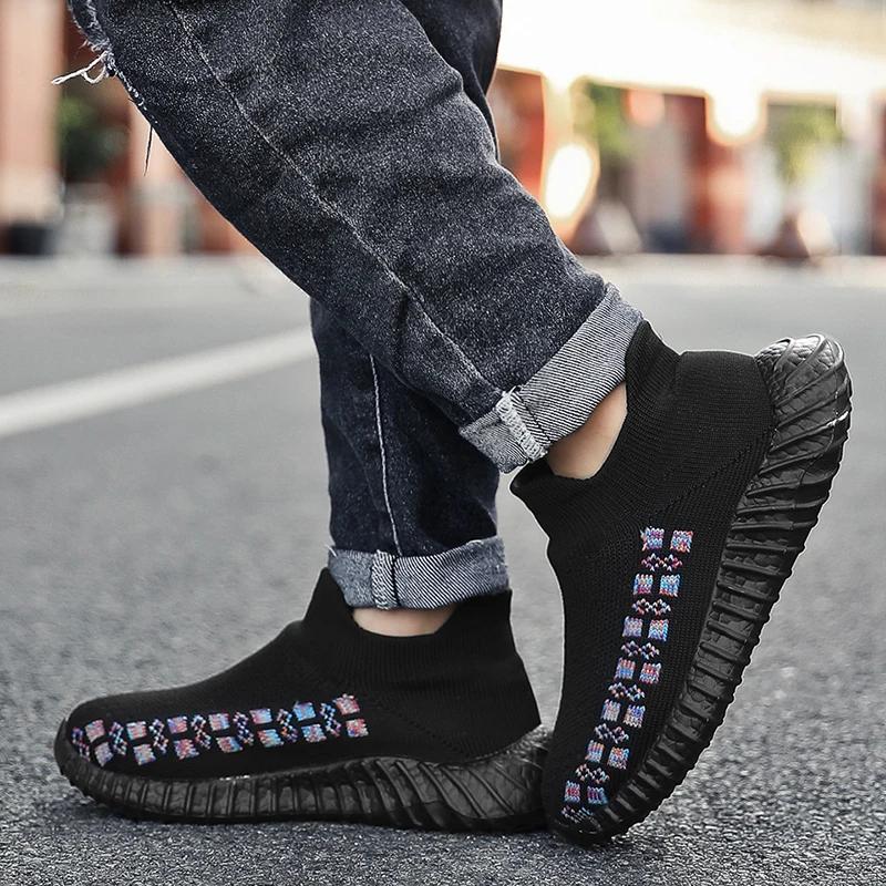 Outdoor Walking Footwear for Toddler Children Kids Sneakers Summer Running Shoes Knit Breathable Lightweight Comfy Athletic
