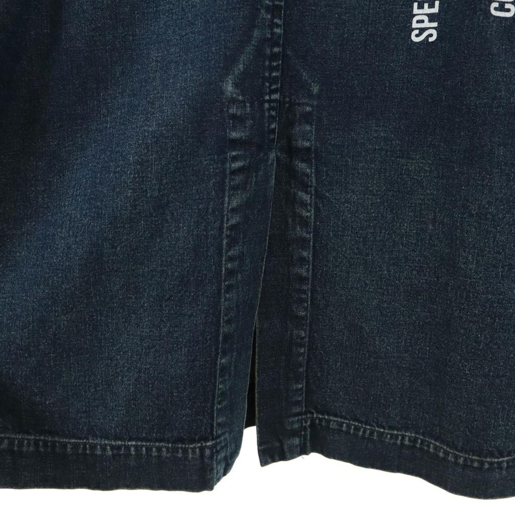 Unused Uniform Experiment Made In Japan Washed Shop Denim Coat 1 8oz Soft Men's Used