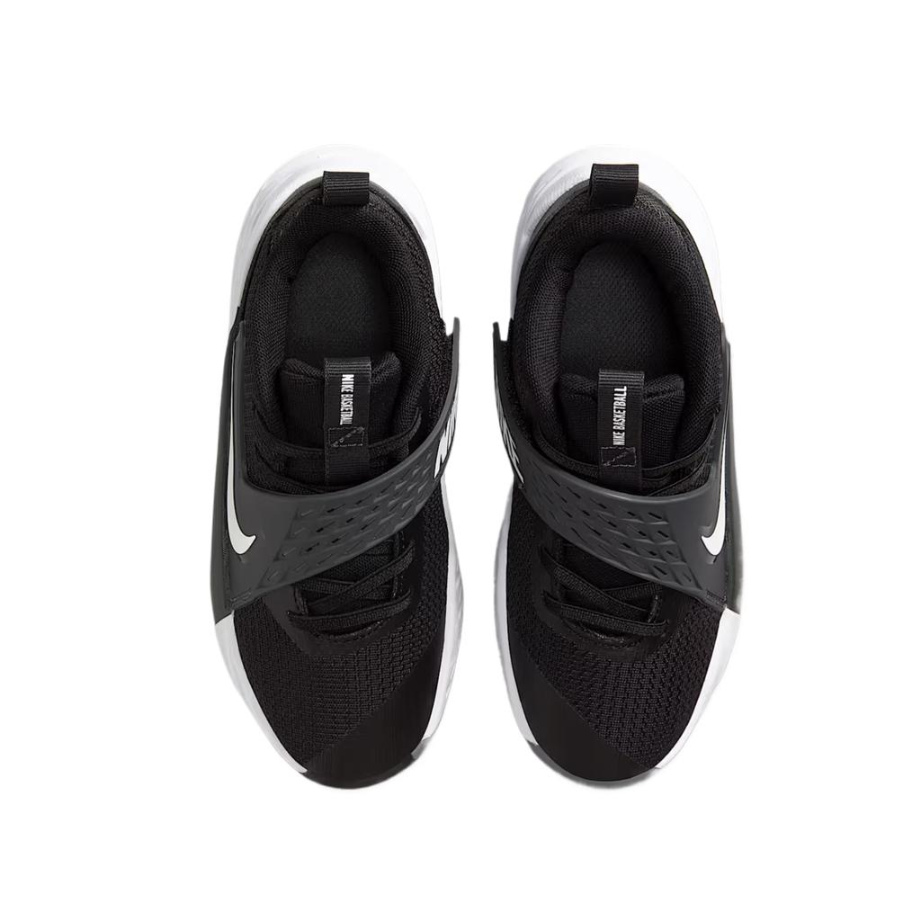 New Nike Team Hustle D 12 Low Top Children's Basketball Shoes Black Children Aged 3 7 Years Old HF6280-002