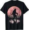 Bigfoot Moon Graphic Night Forest! Cool Sasquatch T-Shirt