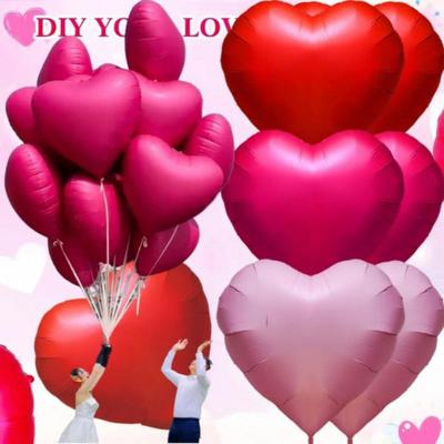63 Inch Love Confession Balloon  for Birthdays Valentine's Day and Wedding Decorations