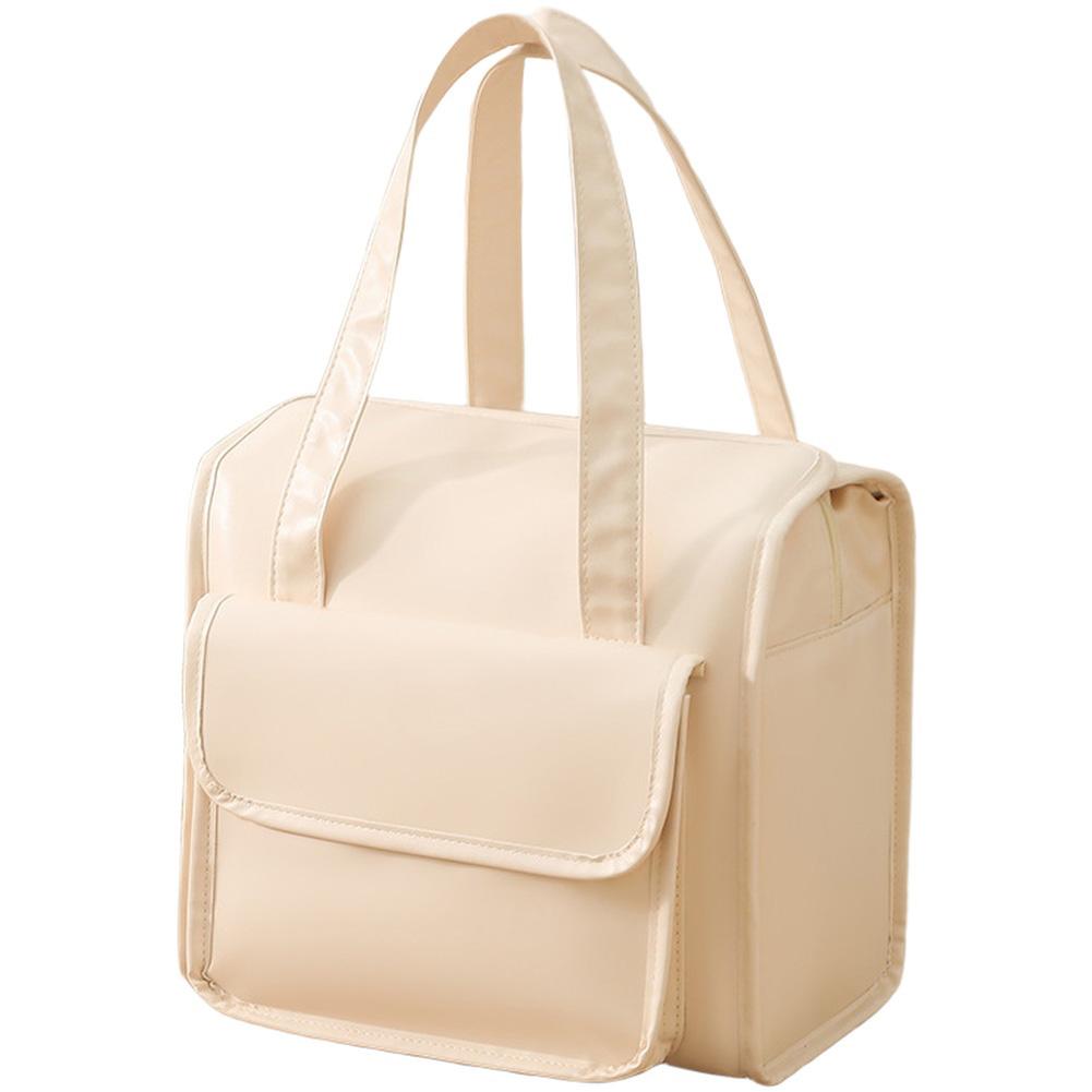 Picnic Meal School Lunch Insulated Meal Bag Insulated Lunch Bag For Kids Aluminum Foil Bag Dual Zipper Closure бежевый 2240₽