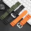 Schwarz Blau Grün Orange Uhrenarmband Silikon Gummi Armband Herren 22mm 24mm Für Panerai 111 441 386 Sport Soft Strap Kostenlose Werkzeuge