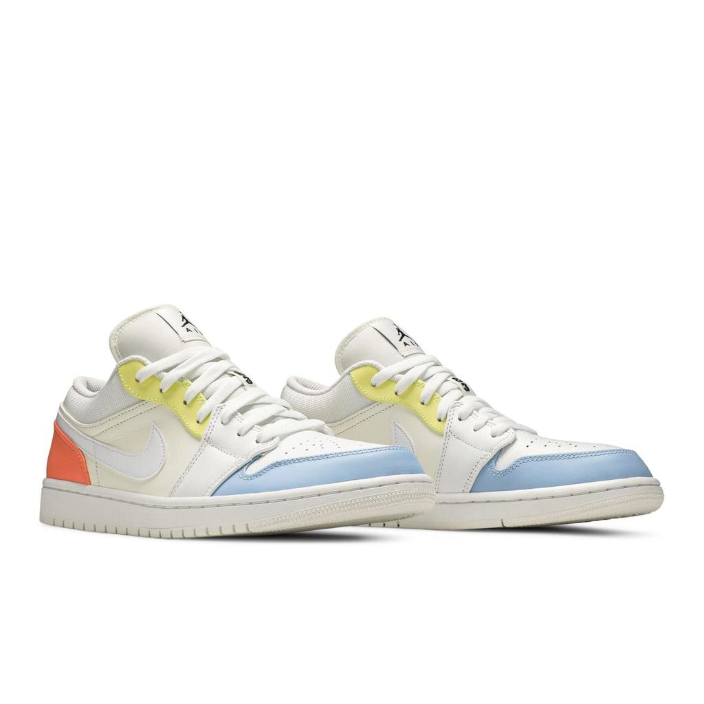 Air Jordan 1 Low 'To My First Coach' (Unisex) Sail / White / Light Zitron / Summit White / Opti Yellow Vintage Basketball Shoes DJ6909 100