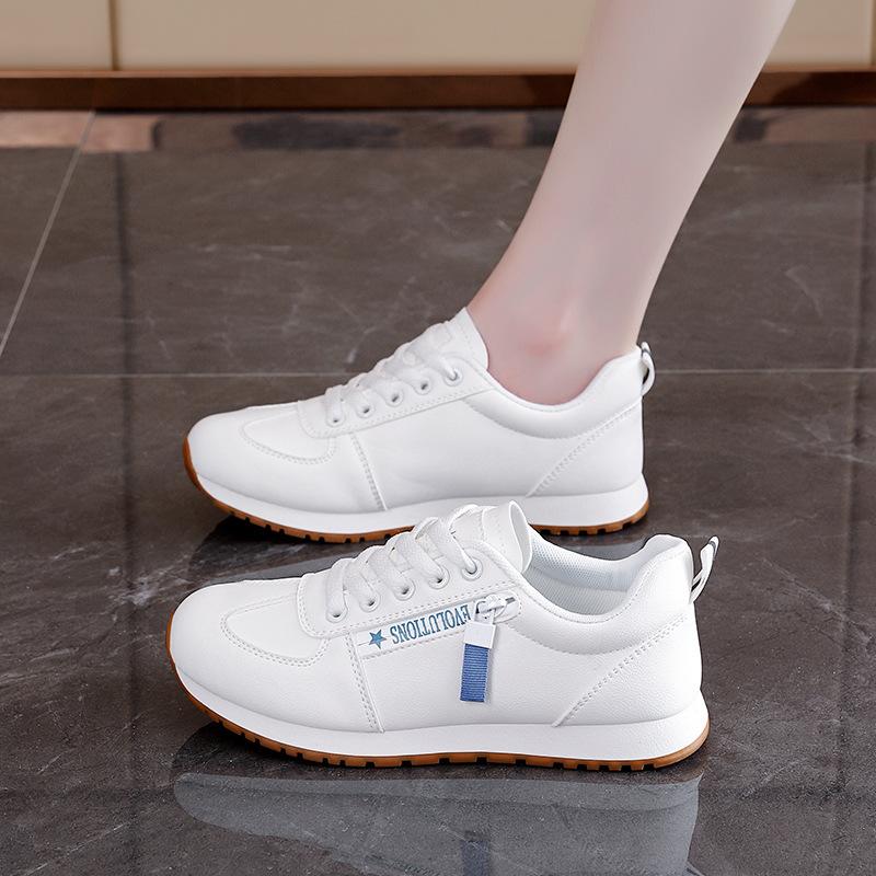 

Light sneakers for women s 2025 new spring shoes with small soft soles and leather surfaces Forrest Gump running shoes L901 41