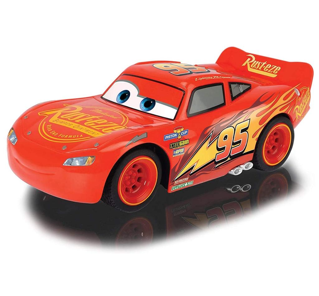 McQueen Charakter Funkgesteuertes Auto Maßstab Beliebtes Funkgesteuertes Auto für Kinder Rot [Disney Cars] 132 Ca. 12,5 cm [Artikel]