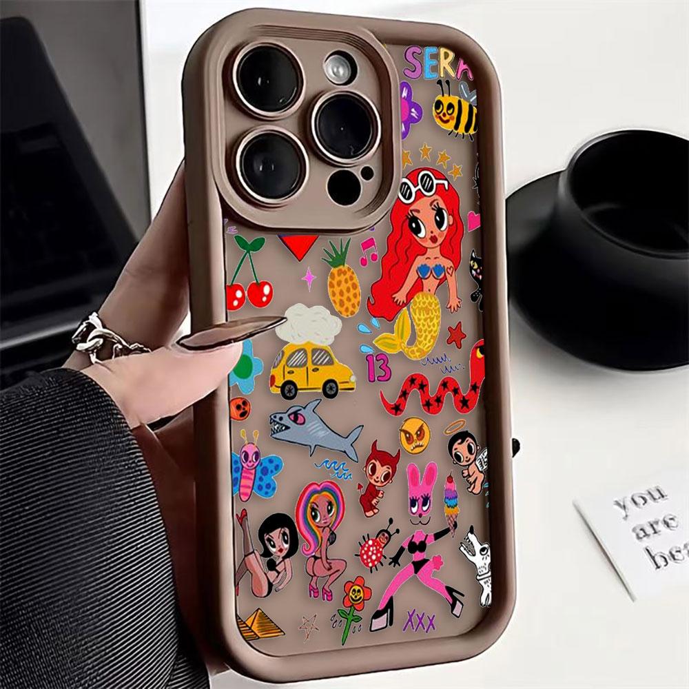 k-Karol G Manana Sera Bonito Phone Case For VIVO Y400 Y17S Y19S Y20 Y21 Y22S Y28 Y35 Y36 Y38 Y39 Y51 Y72 Y75 Y76 Y77 Y100 Shell