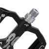 Enlee 2pcs Mountain Bike Pedals NonSlip DU Bearing Lightweight Bicycle Platform Flat Pedals(Black )