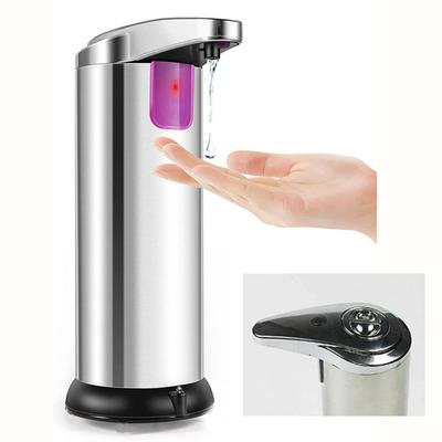 Touchless Smart Induction Soap Dispenser Large Capacity Waterproof Design Automatic Soap Dispenser Stainless Steel