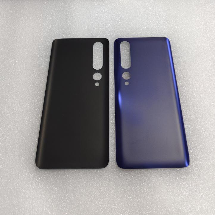 Yibin Glass Back Cover for Xiaomi Mi 10/10 Pro - Battery Case Shell with No Logo