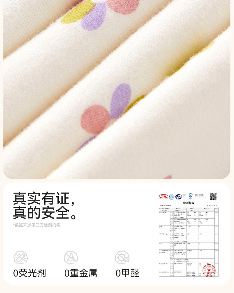 Girls' Pure Cotton Sleepwear Set