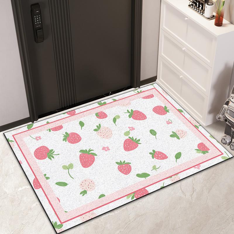 Wire Ring Entry Mat Ins Air Resistant Dirty PVC Can Be Cut Silk Ring Mat Non-slip Easy To Clean Entry Door Carpet