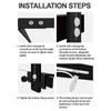 Fishtanks Light Fixing Support Bracket Adjust Height Mounting Bracket Lamp Holder For Aquariums Lighting Display