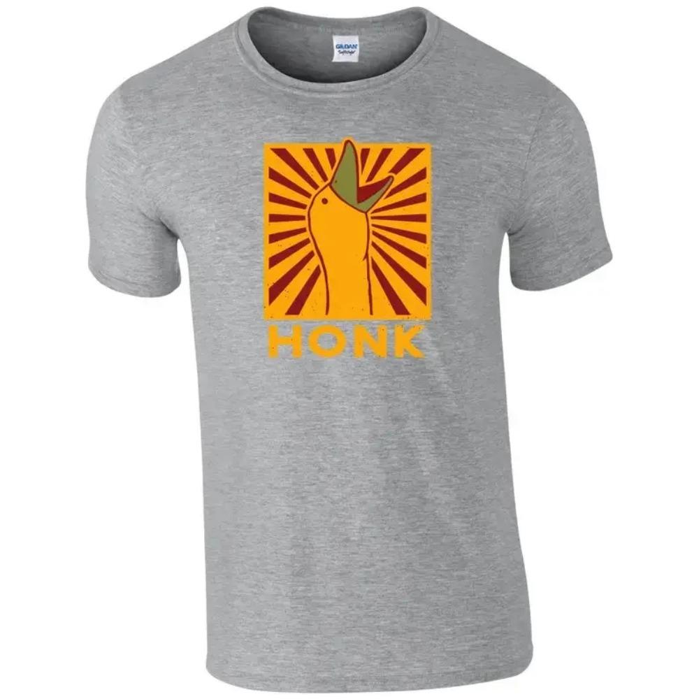 Beautiful Honk Goose Funny T shirt Funny Gift Tee Vintage T-shirt Oversized Gift Top Men Women Unisex
