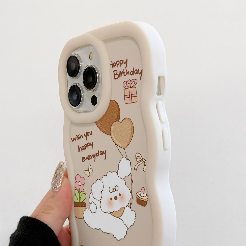 Mobile Phone Cases for iPhone 11 13 XR 15 Pro Max 12 14 Pro Max Case iPhone 16 7 Plus 8 Plus XS Max 15 Plus Macaron Cartoon Cute Anti-fall Waterproof