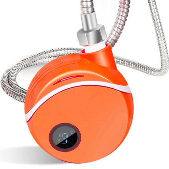 Přenosná kempingová sprchová pumpa USB dobíjecí venkovní kempování turistika mytí aut čištění domácích mazlíčků karavan cestování elektrická sprchová hlavice postřikovací pumpa