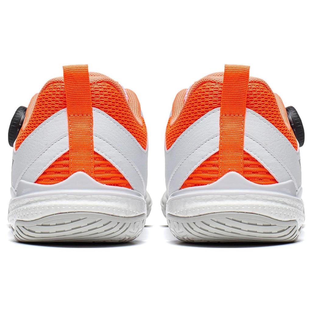 New LiNing Mage Pe Cushioning Low top Table Tennis Shoes Unisex White Orange APTT023-1
