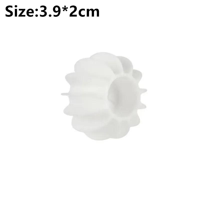 1-10CPS Laundry Ball Reusable Silicone Clothes Hair Cleaning Tools Pet Hair Remover Washing Machine Cat Hair Catcher Laundry Ball