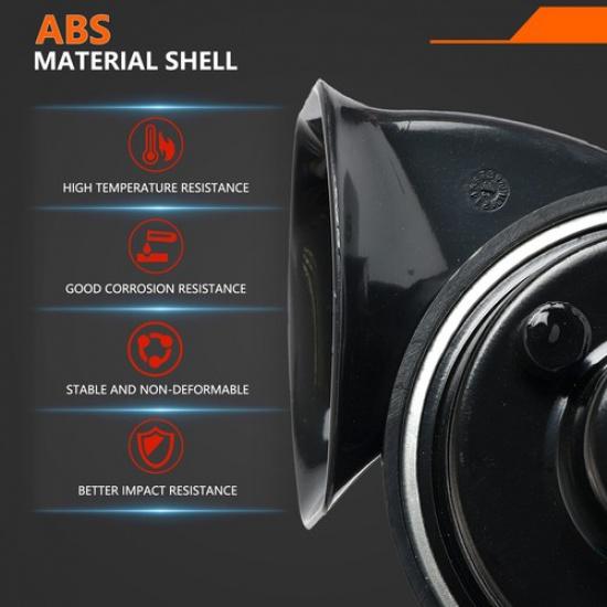 For Toyota Highlander Tacoma Camry Corolla RAV4 Snail Horn 125db Loud Dual Tone