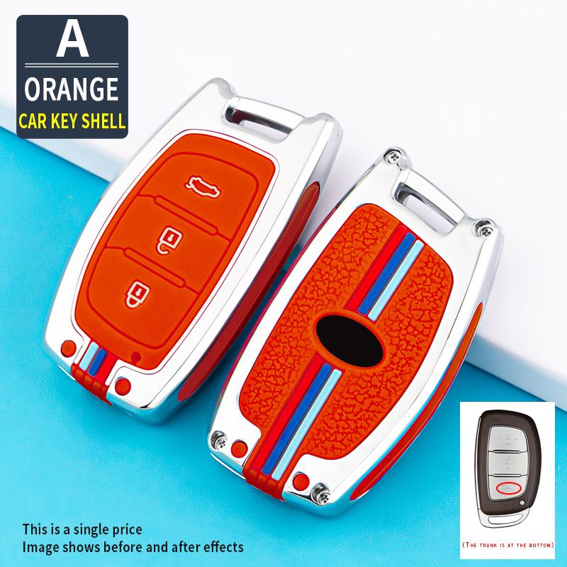 Premium Key Cover for Beijing Hyundai ix35, Lingdong, Mingtu, Langdong, Yuedong, Rena, and Festa