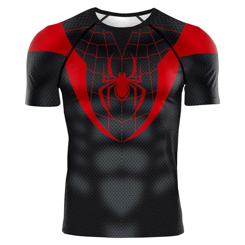 Summer Marvel Captain America 3D Printed Adult Men's Short-Sleeved Street Casual Quick-Dry Breathable Fashion Round-neck Shirt