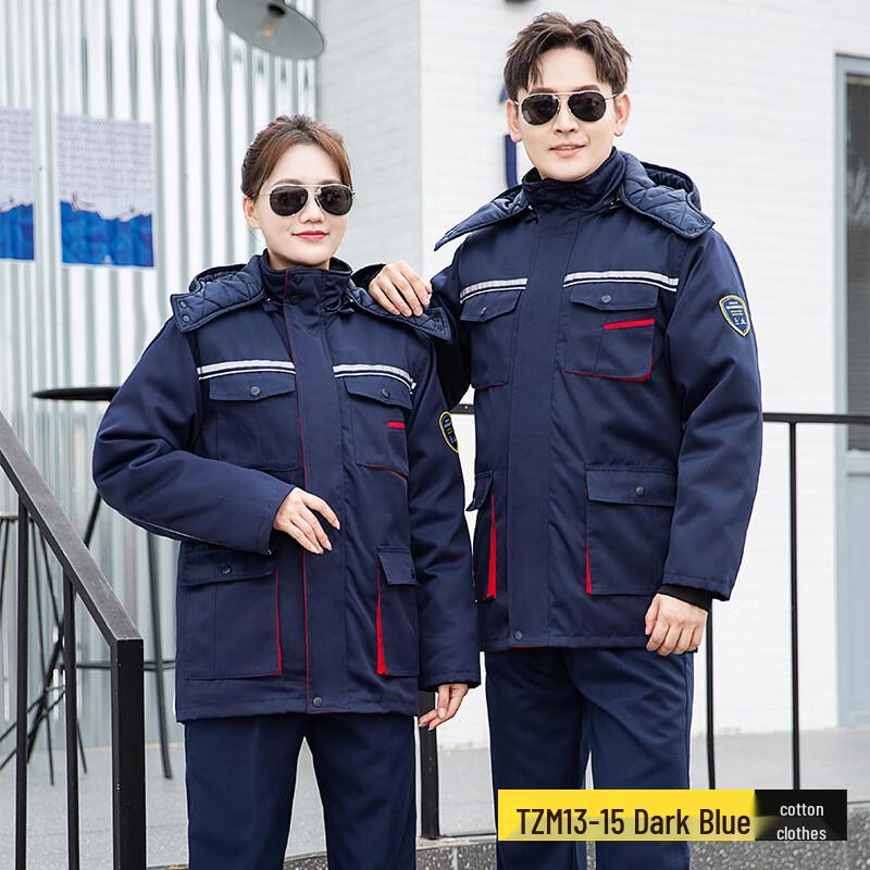 Henlu Winter Anti-Static Acid-Alkali Padded Work Jacket 170