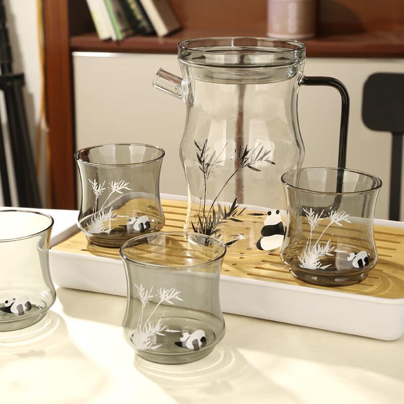 

Heat-Resistant Glass Teapot and Cup Set