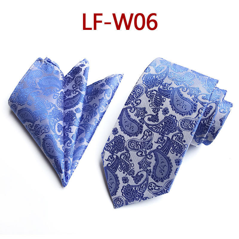 Polyester Material Fashion Suit Waist Tie Plus Pocket Towel Set
