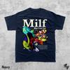 T-shirt Unisexe I Love Fish Vintage Drôle Meme Océan Graphique Manches Courtes Unisexe Style 90s Y2K Rétro Street Casual Hauts Vêtements