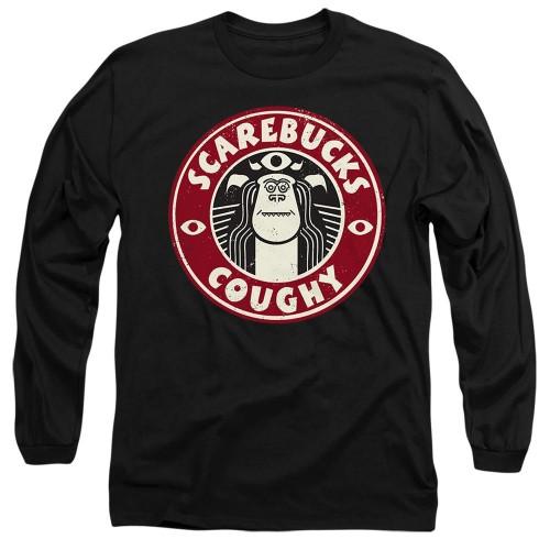 Monsters At Work Unisex Adult Scarebucks Coughy T-Shirt