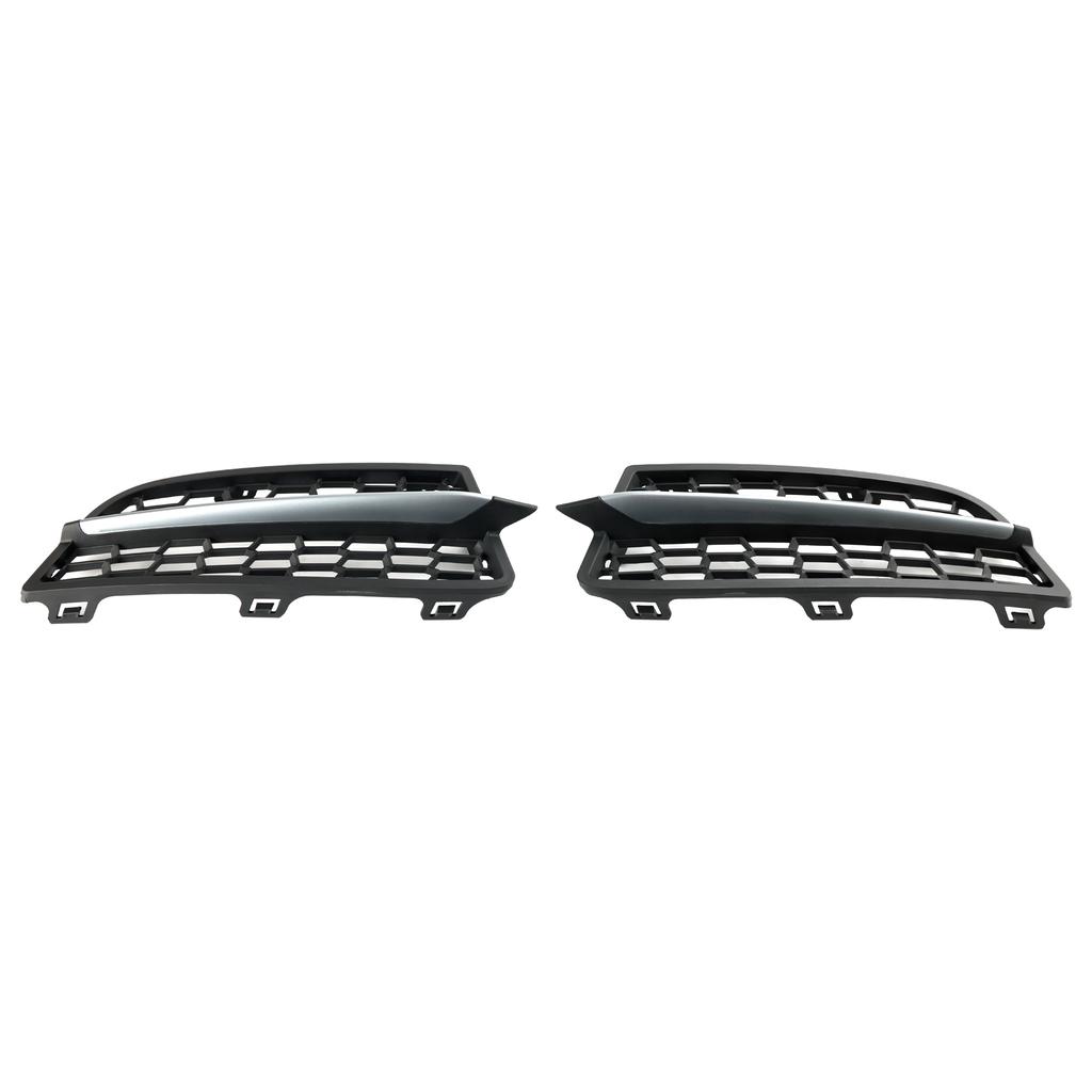 2 STÜCK Stoßstange Nebelscheinwerfer Abdeckung Blende Grill Gitter Passform BMW F20 F21 2011-2015 M