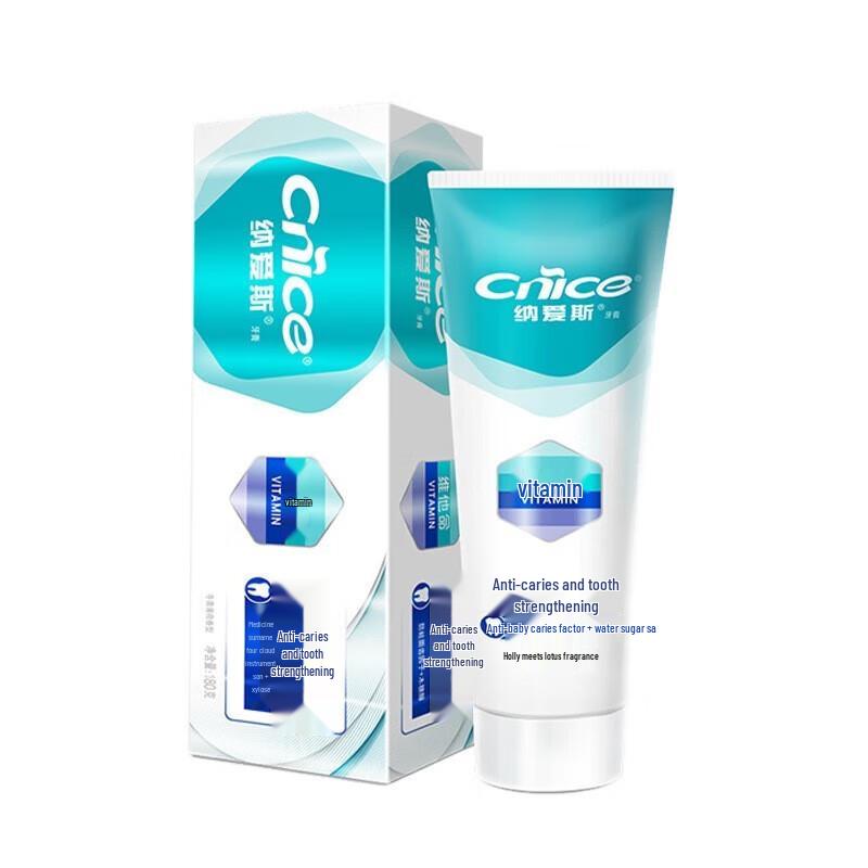 NICE Vitamin Xylitol Fresh Breath Toothpaste Twin Pack