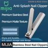 Cortador de Unhas Original MIJIA de Aço Inoxidável com Tampa Anti-respingo Aparador Pedicure Cuidado Cortador de Unhas Lixa Profissional Unha