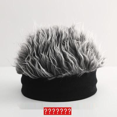 Retro Plyšová Pletená Čepice Bez Kšiltu - Pánský Podzimní/Zimní Trend
