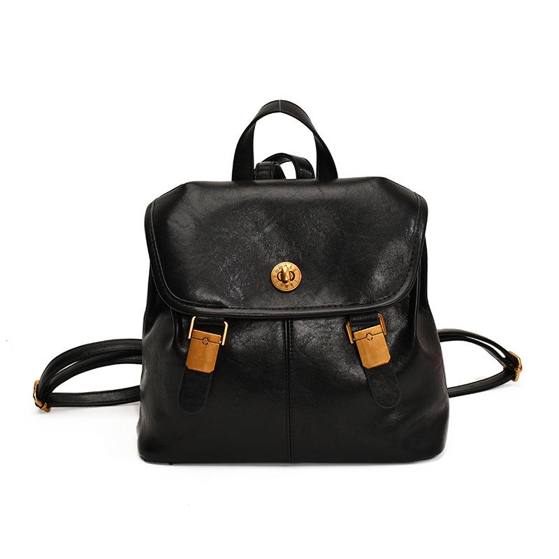 

Сумка женская новая ретро рюкзак для поездок текстурный модный портативный однотонный наплечный рюкзак женский