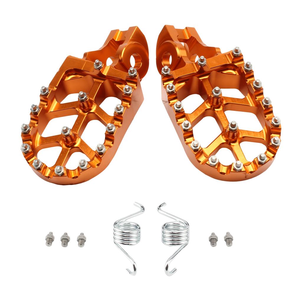 For KTM EXC SX Motorcycle Footpegs Rests Foot Pegs Pedals SXF EXCF XCF XCW XCFW 65 85 125 150 250 300 350 400 450 530 Enduro